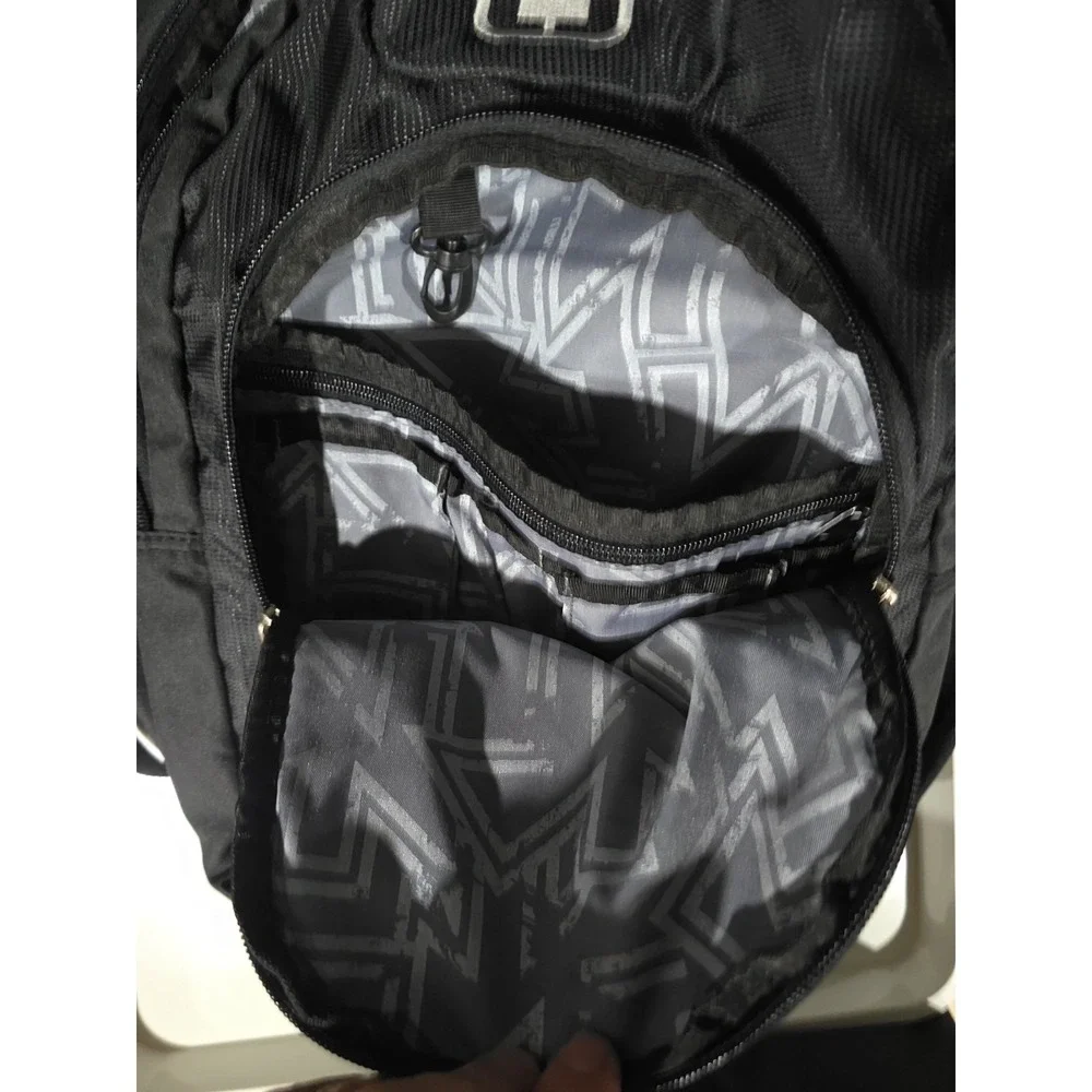 OGIO Squadron Backpack Black Laptop Carparment Travel Bag New with Logo